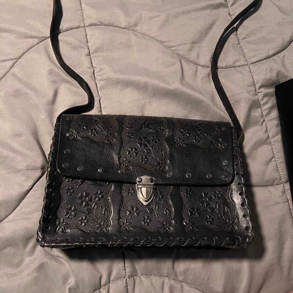 Leather purse